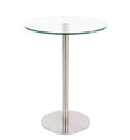 FURNISHINGS MATE ARIS 28" ROUND COUNTER TABLE  DT008 CH