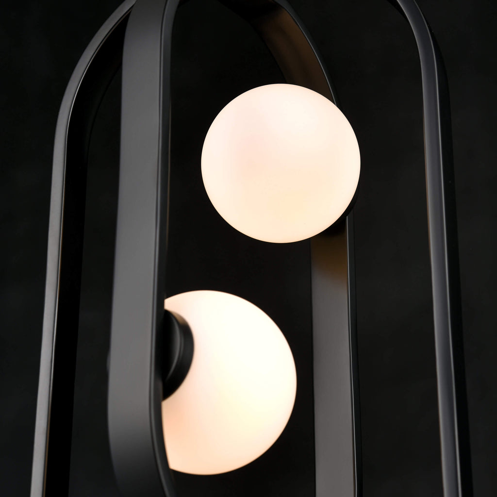 DVI LIGHTING ATWOOD 2 LT PENDANT EBONY DVP45019EB-OP