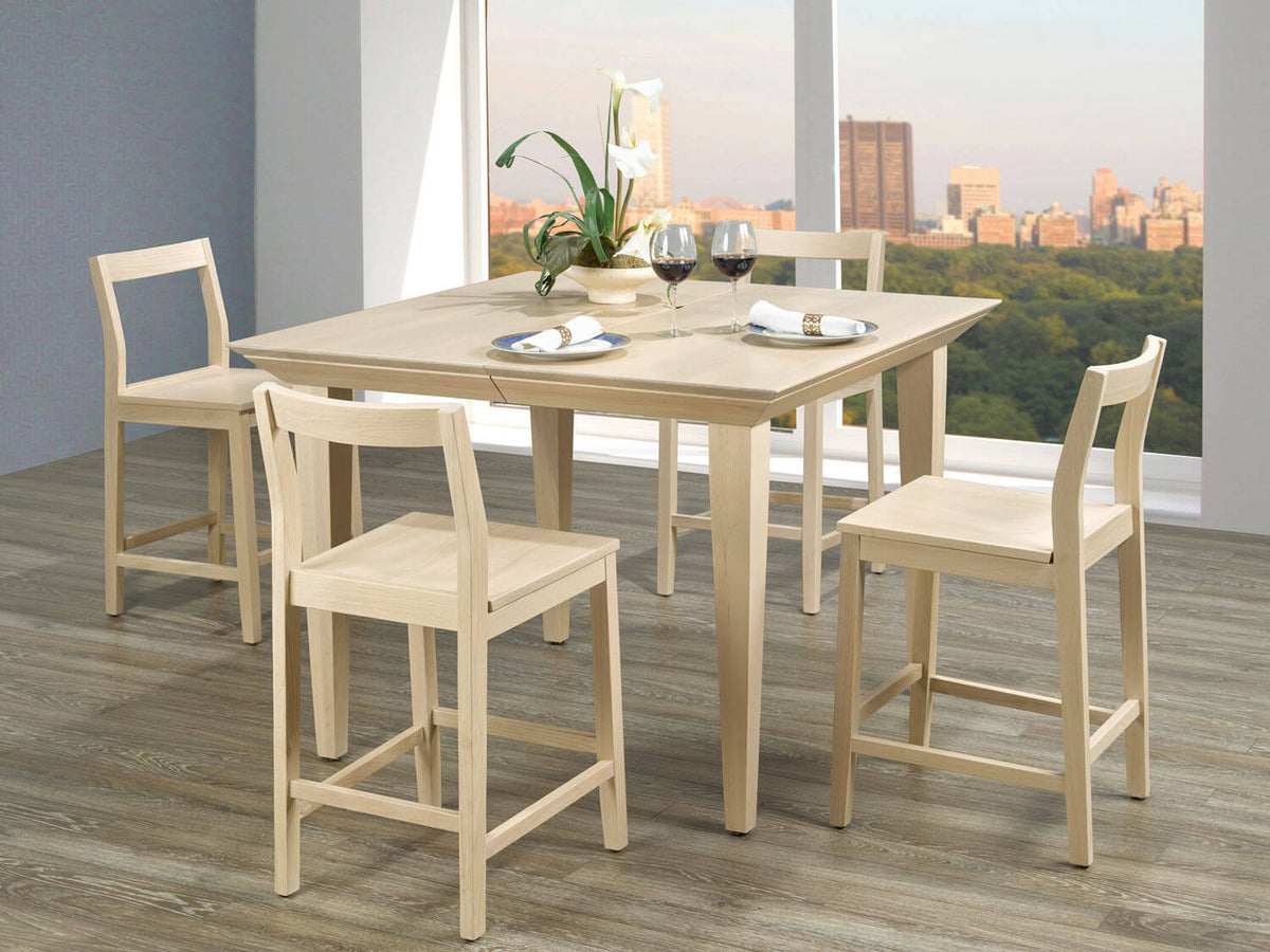 CARDINAL WOODCRAFT BAUHAUS LEG TABLE