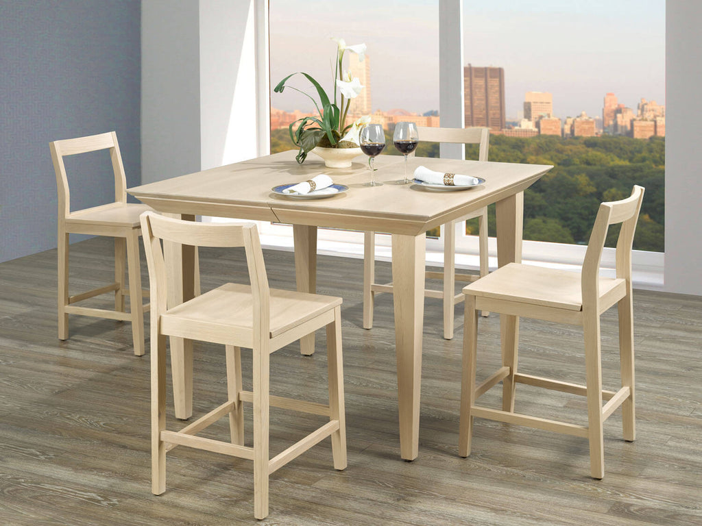CARDINAL WOODCRAFT BAUHAUS LEG TABLE