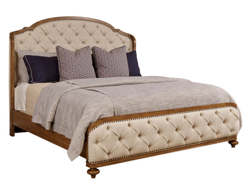 AMERICAN DREW BERKSHIRE QUEEN GLENDALE UPH SHELTER BED 011-313R