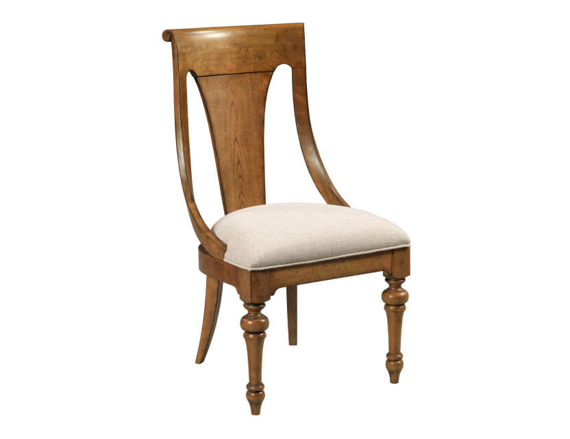 AMERICAN DREW BERKSHIRE SLING BACK SIDE CHAIR 011-622 SET OF TWO