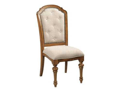 AMERICAN DREW BERKSHIRE UPHOLSTERED BACK SIDE CHAIR 011-636 SET OF TWO