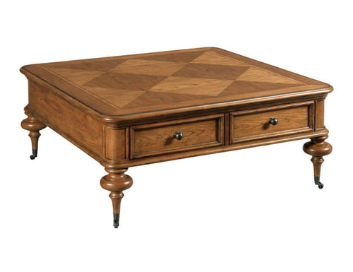 AMERICAN DREW BERKSHIRE PEARSON SQUARE COCKTAIL TABLE 011-911
