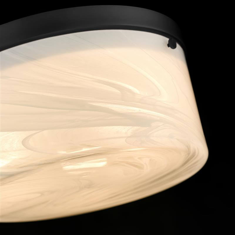 DVI LIGHTING BESSEMER 12" FLUSH MOUNT EBONY DVP32128EB-MS