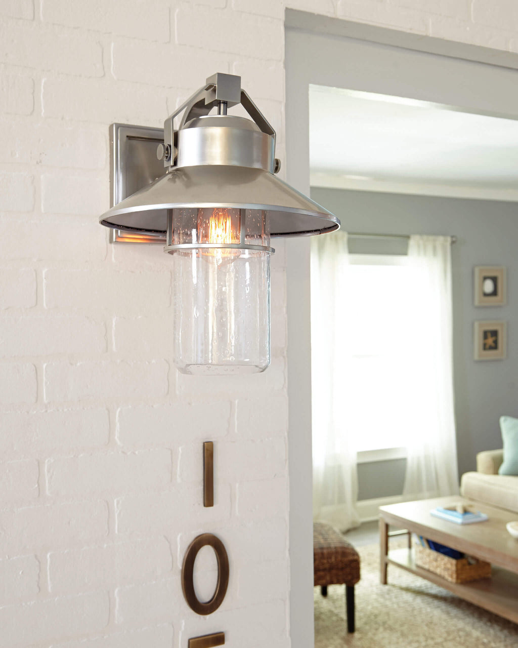 GENERATION LIGHTING Boynton Medium Lantern OL13901PBS