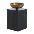 RENWIL POEMA MARBLE CANDLE HOLDER  CAN198