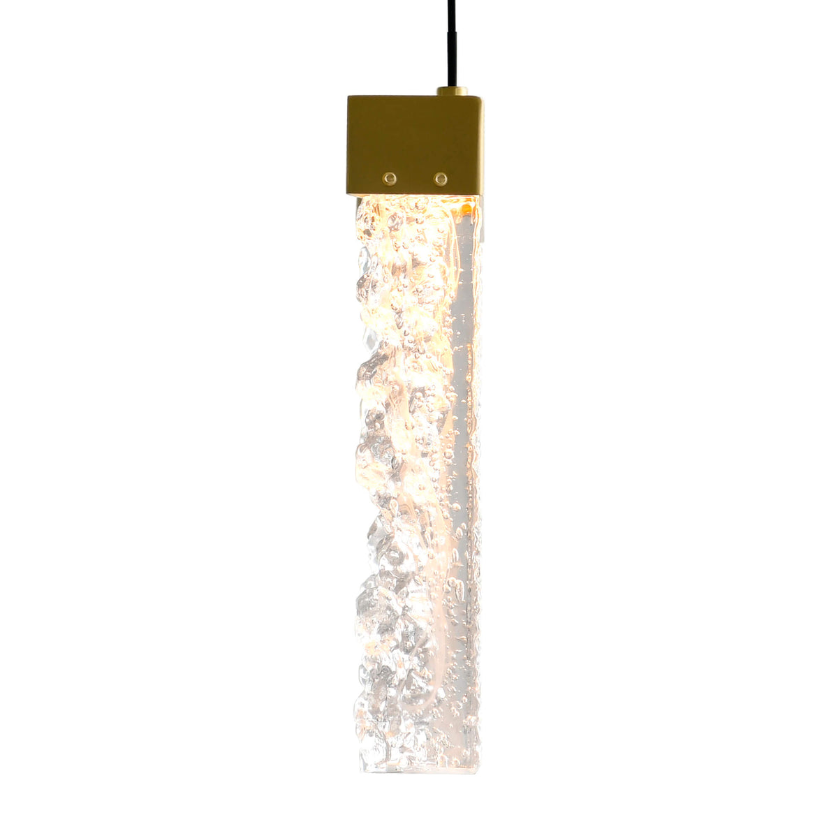 CWI LIGHTING  LAVA INTEGRATED LED BRASS CHANDELIER 1587P48-14-624-RC