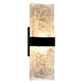 CWI LIGHTING  LAVA INTEGRATED LED BLACK WALL LIGHT 1587W20-2-101