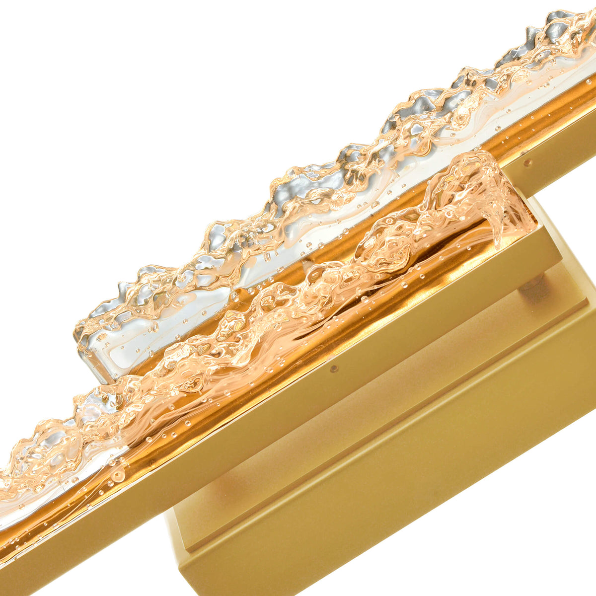 CWI LIGHTING STAGGER INTEGRATED LED BRASS VANITY LIGHT 1588W24-2-624