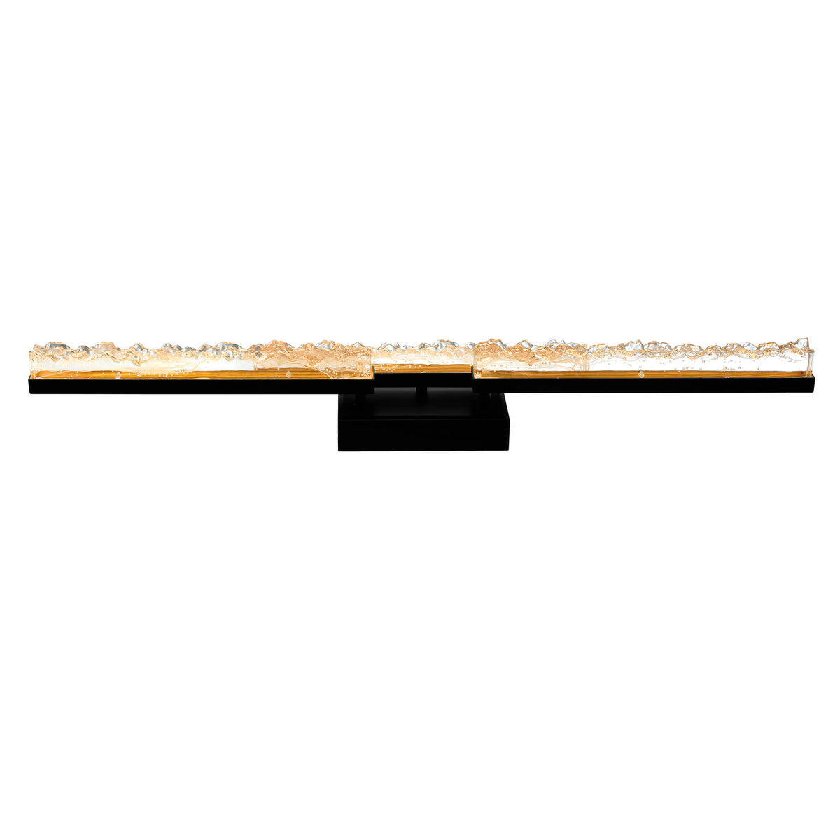 CWI LIGHTING STAGGER INTEGRATED LED BLACK VANITY LIGHT 1588W36-3-101