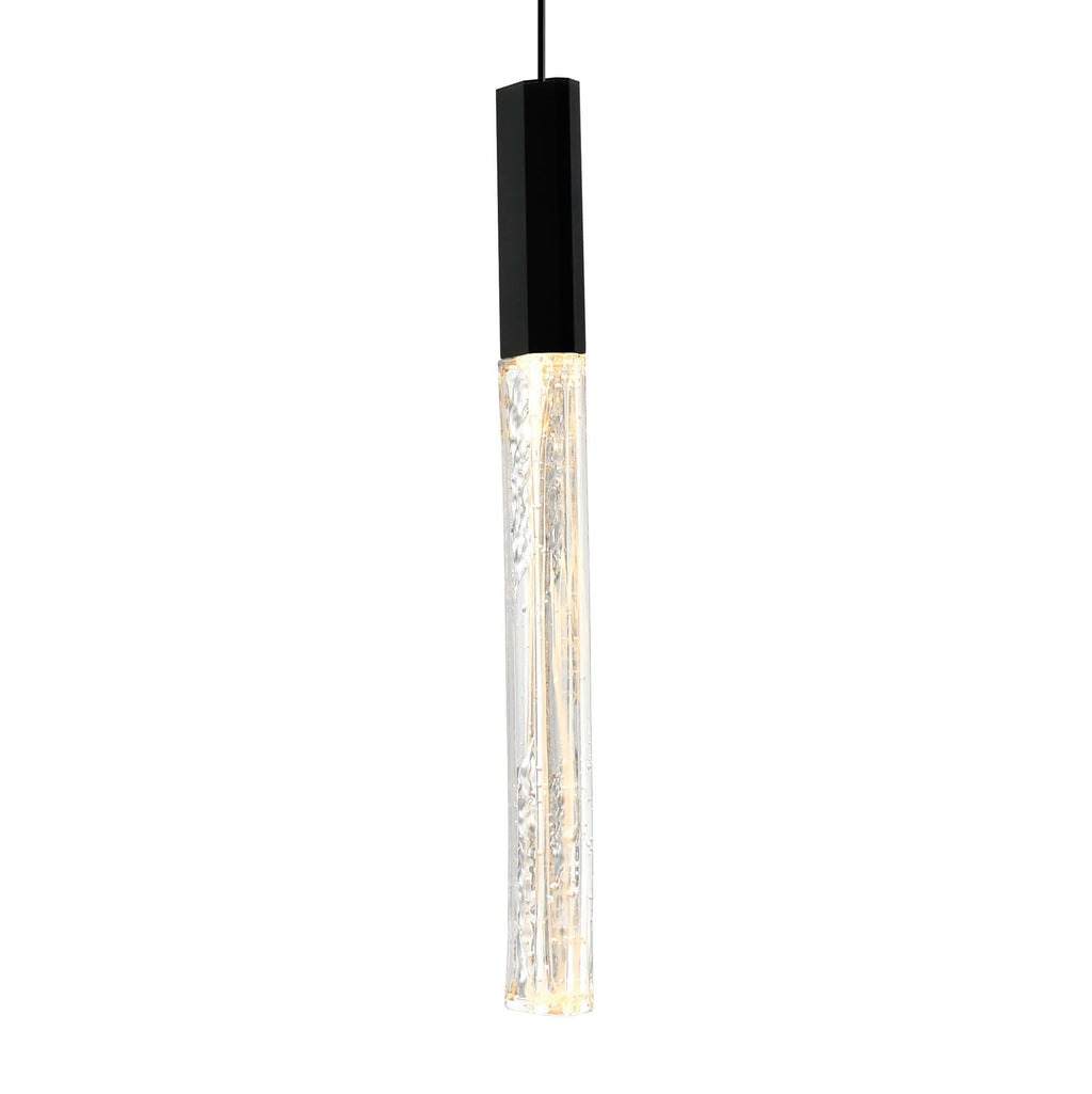 CWI LIGHTING  GRETA INTEGRATED LED BLACK MINI PENDANT 1589P5-1-101