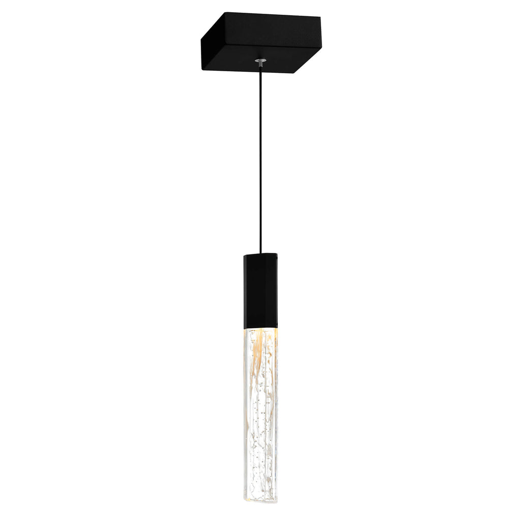 CWI LIGHTING  GRETA INTEGRATED LED BLACK MINI PENDANT 1589P5-1-101