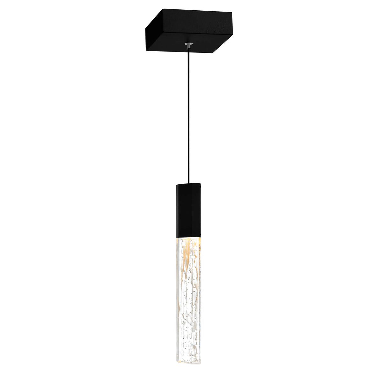 CWI LIGHTING  GRETA INTEGRATED LED BLACK MINI PENDANT 1589P5-1-101