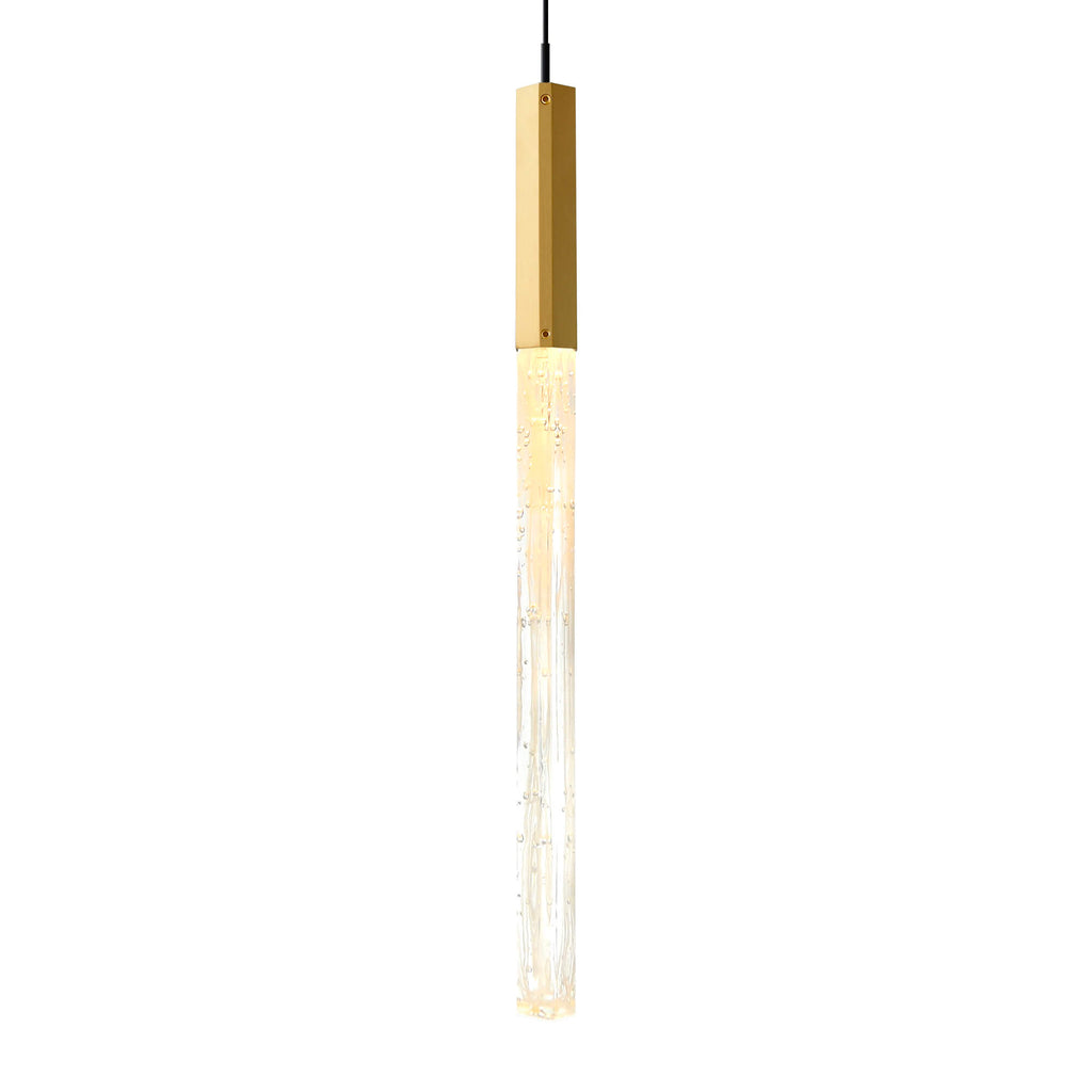 CWI LIGHTING  GRETA INTEGRATED LED BRASS MINI PENDANT 1589P5-1-624