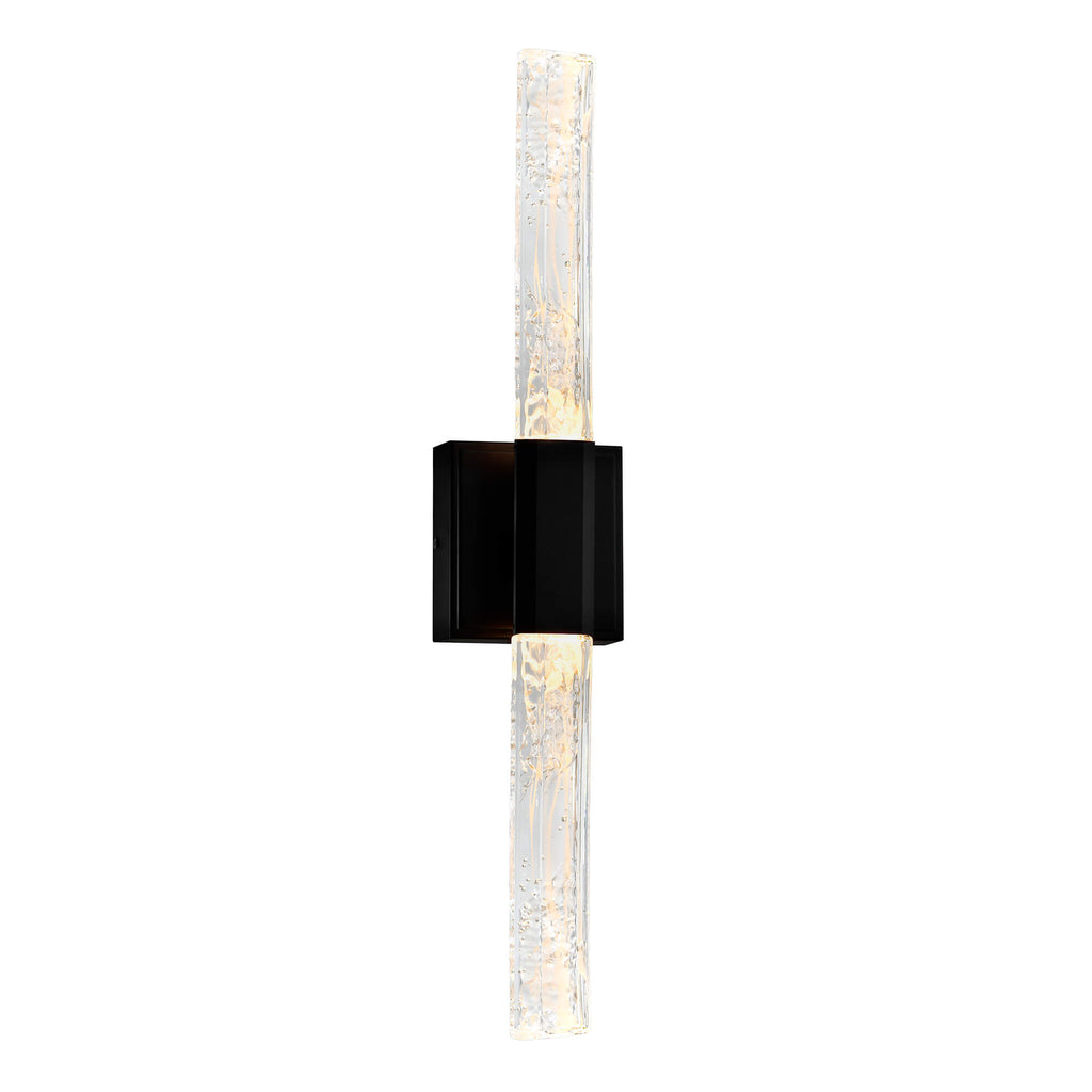 CWI LIGHTING  GRETA INTEGRATED LED BLACK VANITY LIGHT 1589W24-101