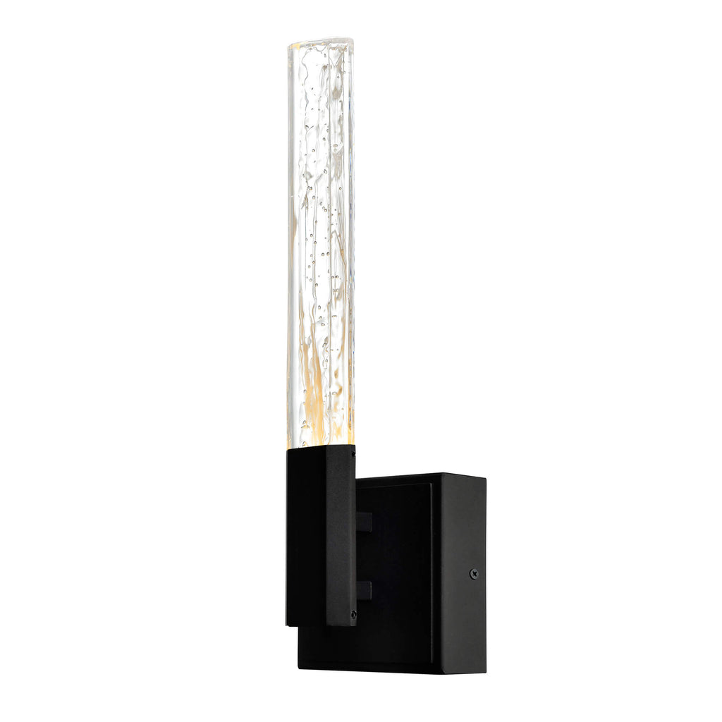 CWI LIGHTING  GRETA INTEGRATED LED BLACK WALL LIGHT 1589W5-101