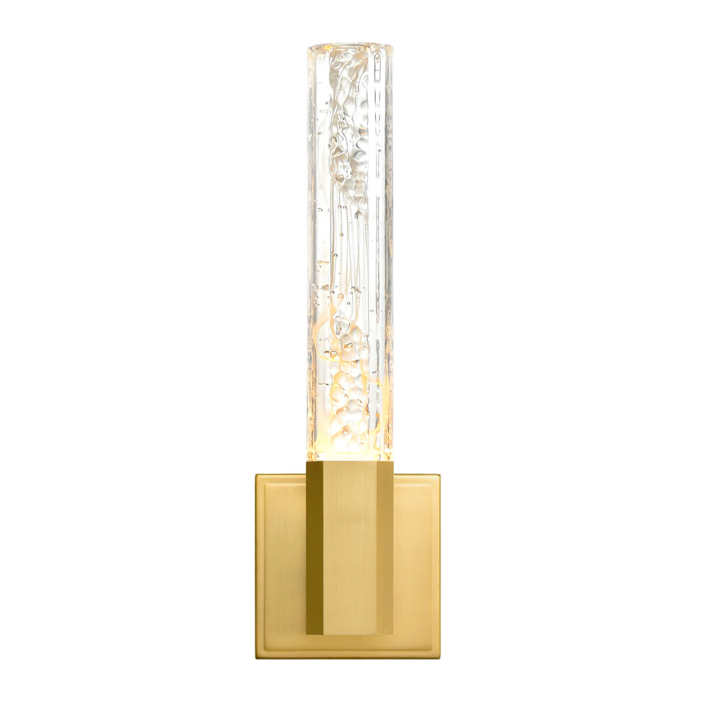CWI LIGHTING  GRETA INTEGRATED LED BRASS WALL LIGHT 1589W5-624