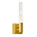 CWI LIGHTING  GRETA INTEGRATED LED BRASS WALL LIGHT 1589W5-624