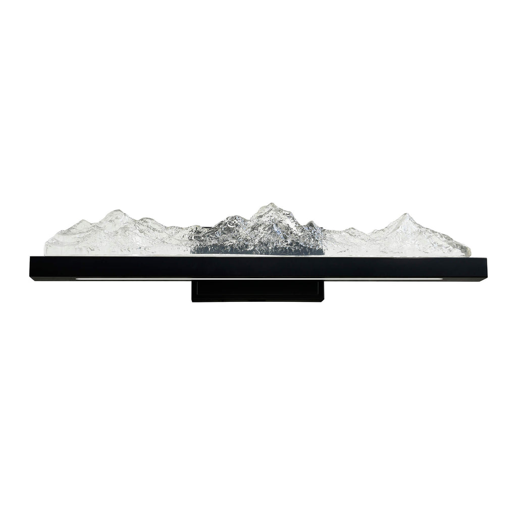 CWI LIGHTING HIMALAYAS INTEGRATED LED BLACK VANITY LIGHT 1601W26-101