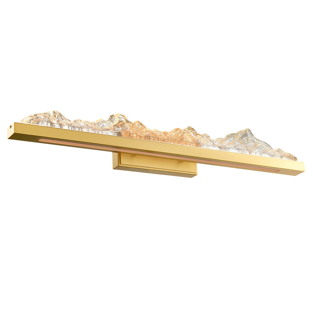 CWI LIGHTING HIMALAYAS INTEGRATED LED BRASS VANITY LIGHT 1601W36-624