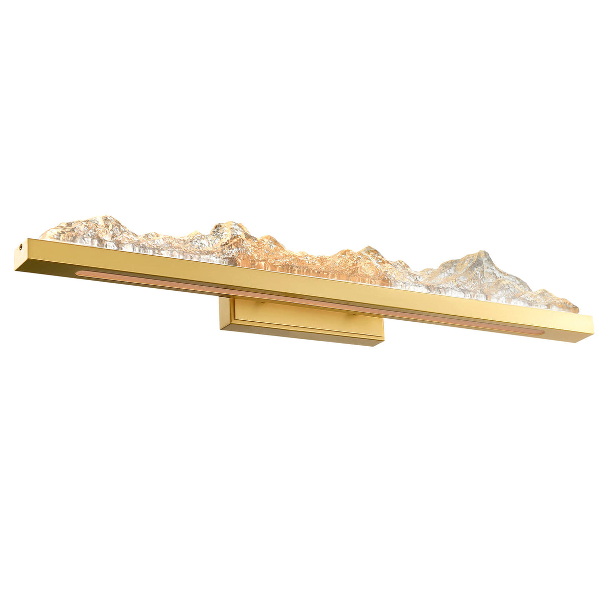 CWI LIGHTING HIMALAYAS INTEGRATED LED BRASS VANITY LIGHT 1601W36-624
