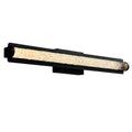 CWI LIGHTING FIJI INTEGRATED LED BLACK OUTDOOR WALL LIGHT 1702W24-101