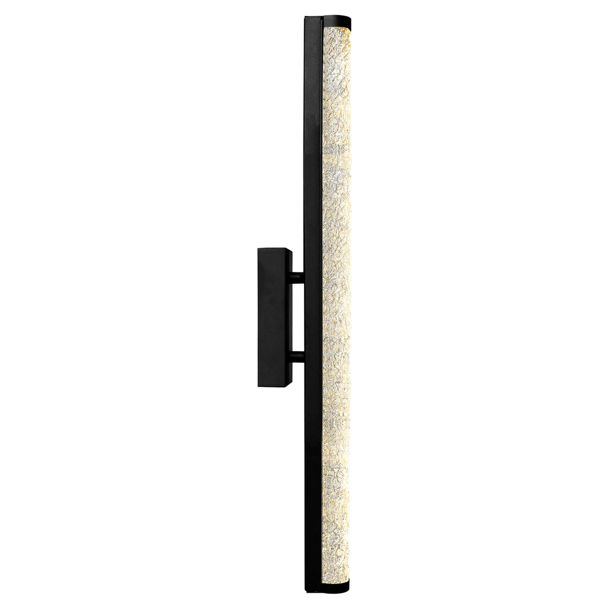 CWI LIGHTING FIJI INTEGRATED LED BLACK OUTDOOR WALL LIGHT 1702W24-101