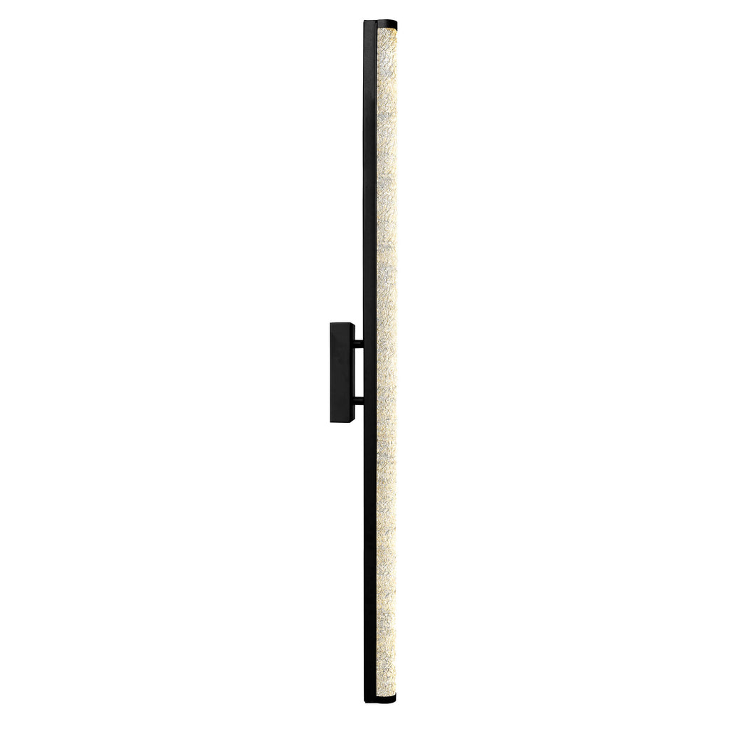 CWI LIGHTING FIJI INTEGRATED LED BLACK OUTDOOR WALL LIGHT 1702W48-101