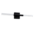 CWI LIGHTING DRAGONSWATCH INTEGRATED LED BLACK VANITY LIGHT 1703W26-101