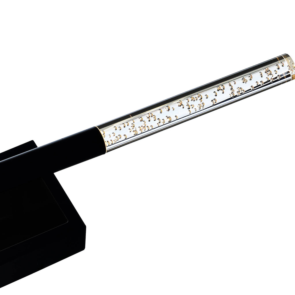 CWI LIGHTING DRAGONSWATCH INTEGRATED LED BLACK VANITY LIGHT 1703W26-101