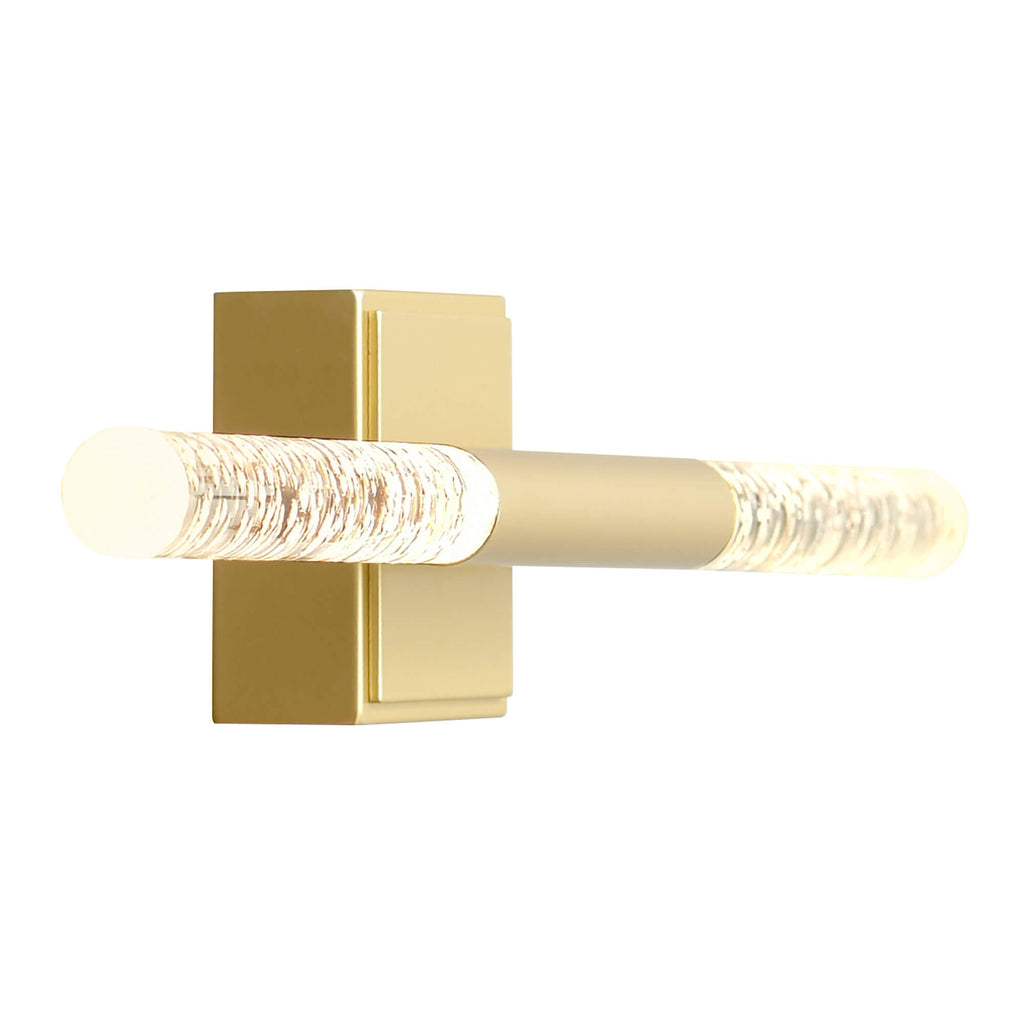 CWI LIGHTING DRAGONSWATCH INTEGRATED LED SATIN GOLD VANITY LIGHT 1703W26-602
