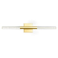 CWI LIGHTING DRAGONSWATCH INTEGRATED LED SATIN GOLD VANITY LIGHT 1703W26-602