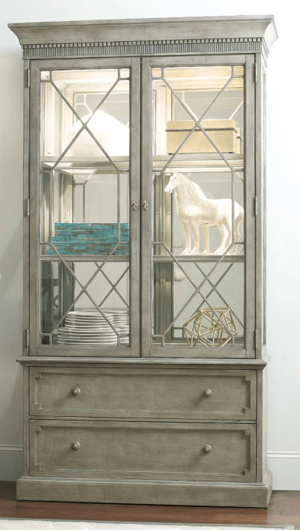 AMERICAN DREW SAVONA LARSSON DISPLAY CABINET 654-830R