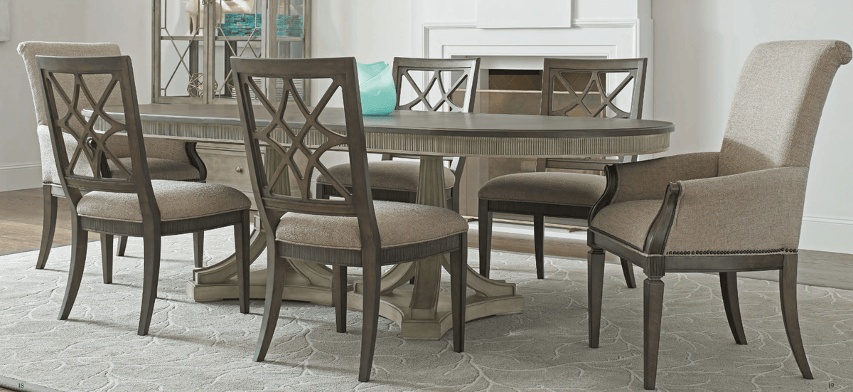 AMERICAN DREW SAVONA FRIEDRICK DINING TABLE 654-744R
