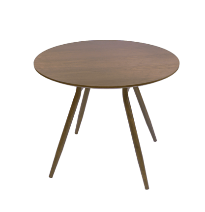 FURNISHINGS MATE CARIBOU TABLE WALNUT VENEER DT Y03-WV