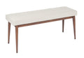 FURNISHINGS MATE CARRIE BENCH DOVE E55-DO-BW