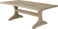 CARDINAL WOODCRAFT CASTLETON TABLE DOUBLE PEDESTAL