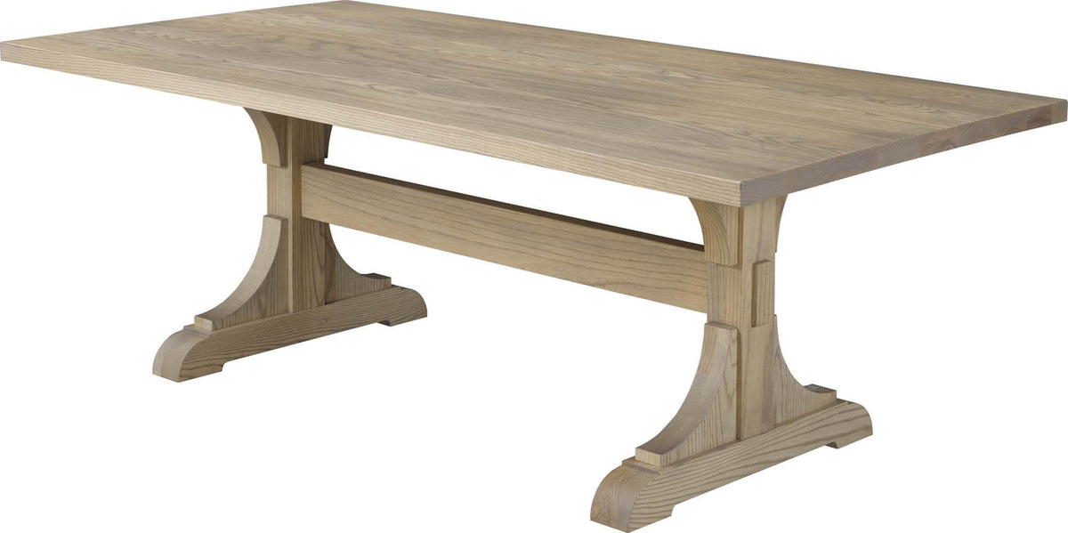 CARDINAL WOODCRAFT CASTLETON TABLE DOUBLE PEDESTAL