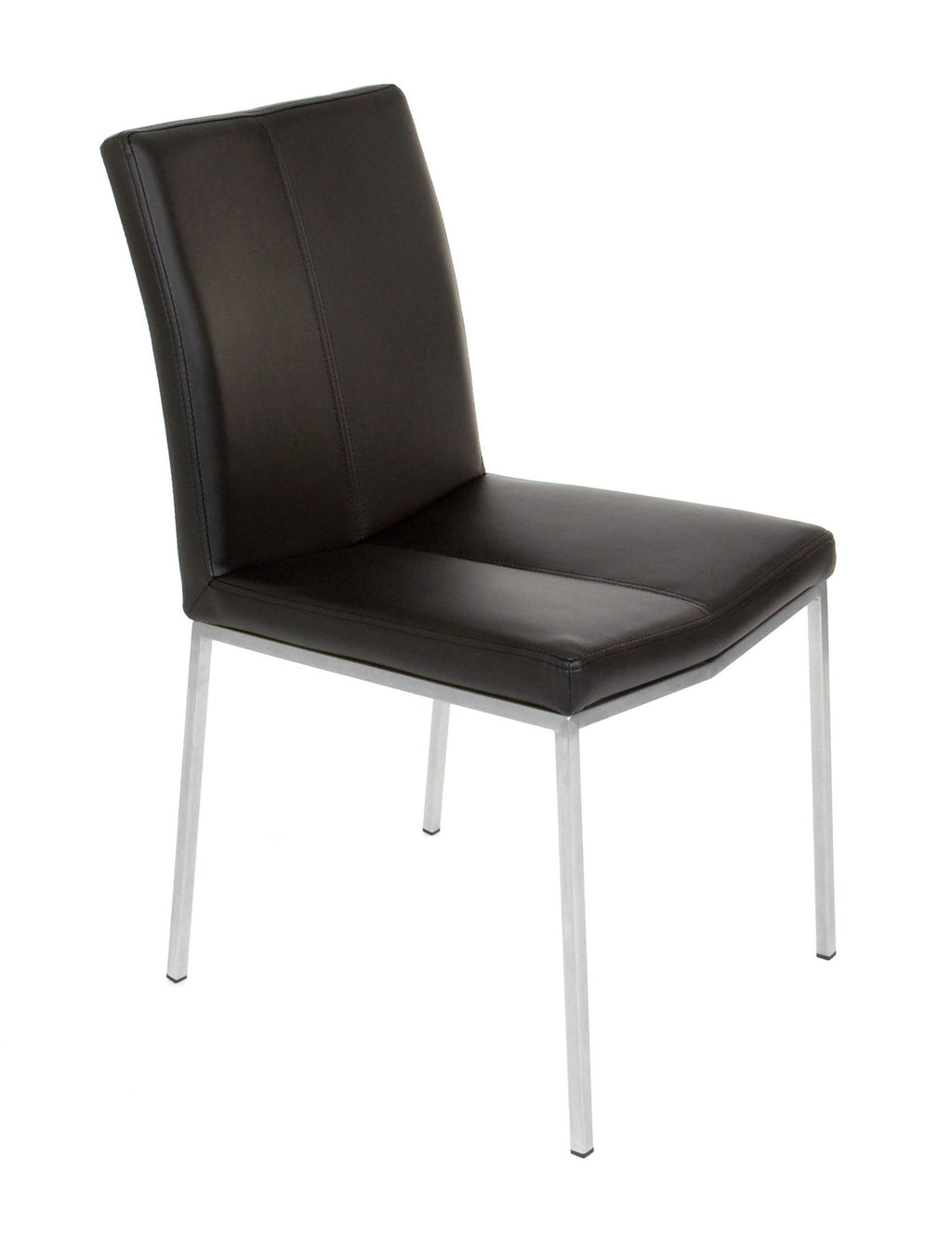 FURNISHINGS' MATE CECIL CHAIR BLACK SET OF TWO DC 060-BL