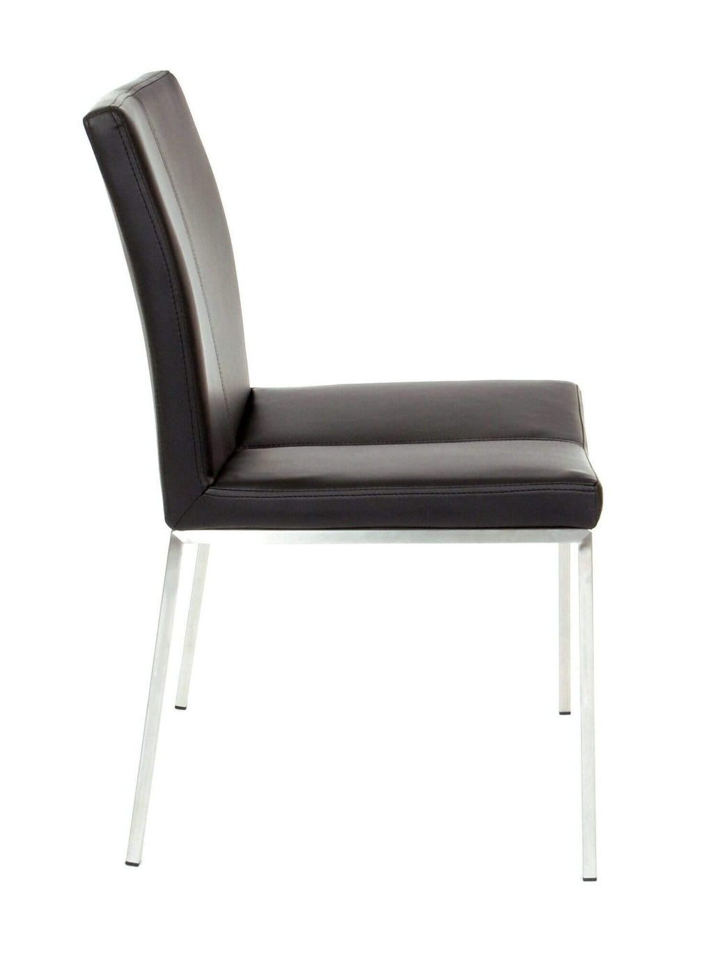FURNISHINGS' MATE CECIL CHAIR BLACK SET OF TWO DC 060-BL