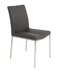 FURNISHINGS' MATE CECIL CHAIR GREY SET OF TWO DC 060-GR