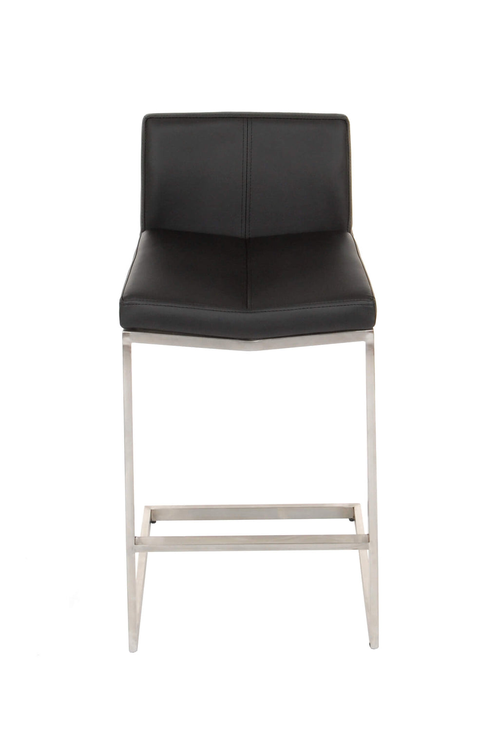FURNISHINGS' MATE CEE BAR STOOL BLACK SET OF TWO BS 019A-BL