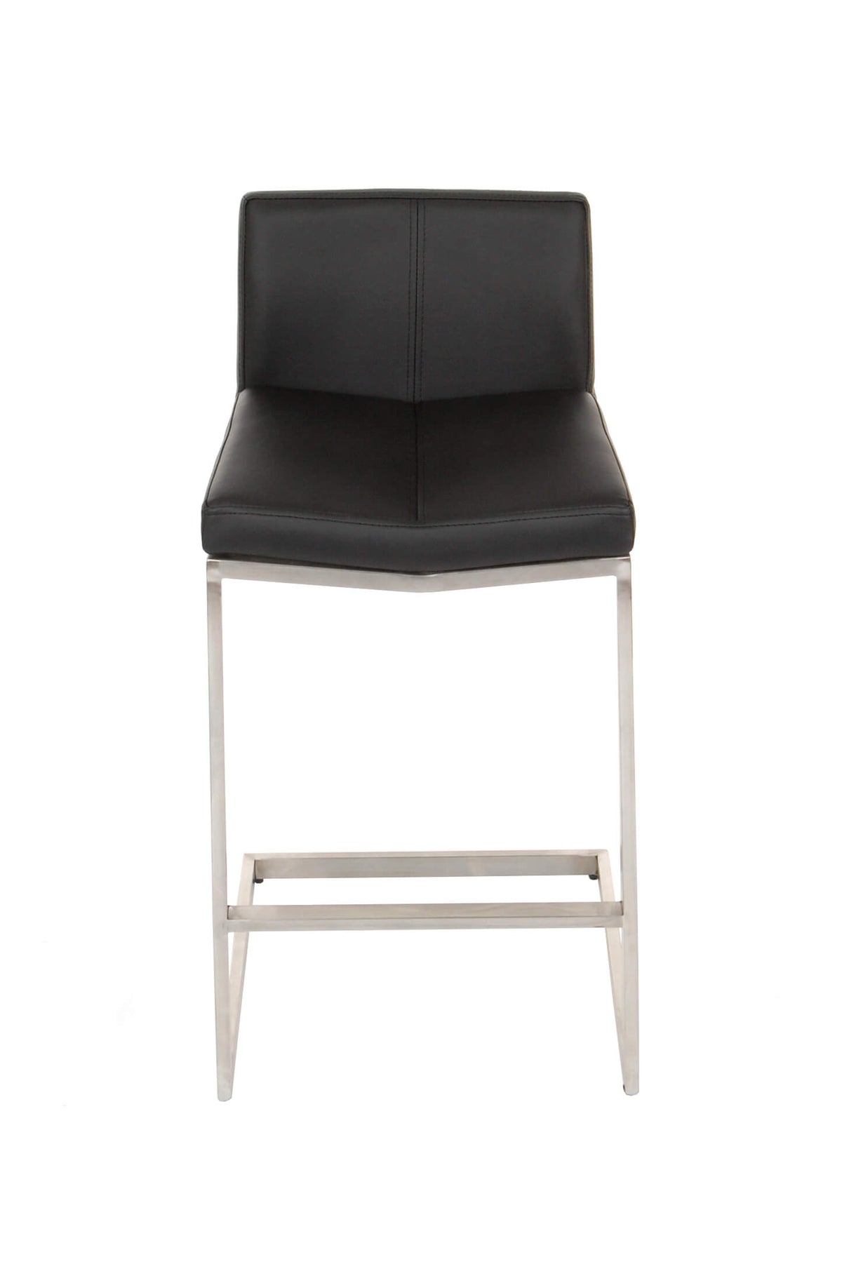 FURNISHINGS' MATE CEE BAR STOOL BLACK SET OF TWO BS 019A-BL