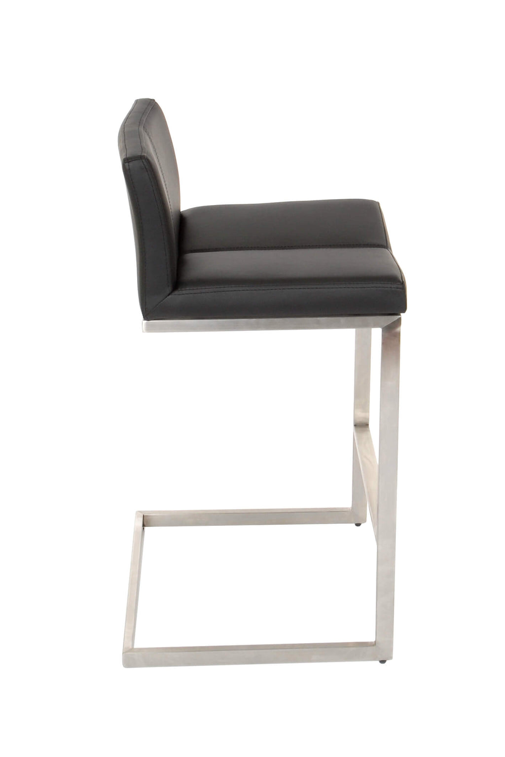 FURNISHINGS' MATE CEE COUNTER STOOL BLACK SET OF TWO BS 019-BK