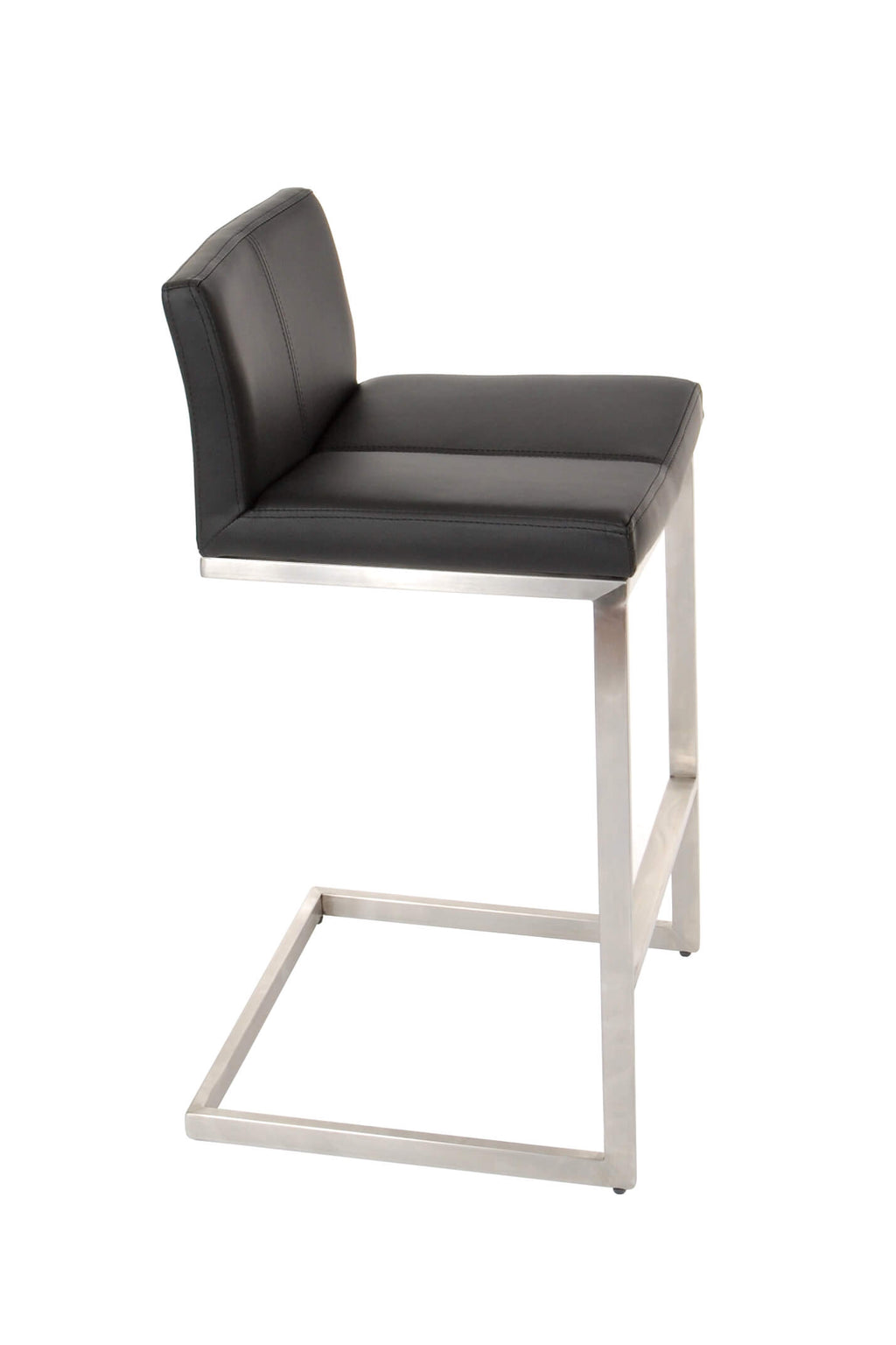 FURNISHINGS' MATE CEE COUNTER STOOL BLACK SET OF TWO BS 019-BK