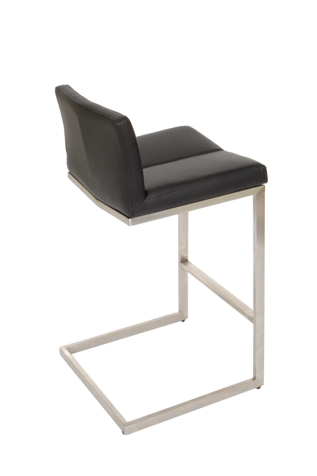 FURNISHINGS' MATE CEE COUNTER STOOL BLACK SET OF TWO BS 019-BK