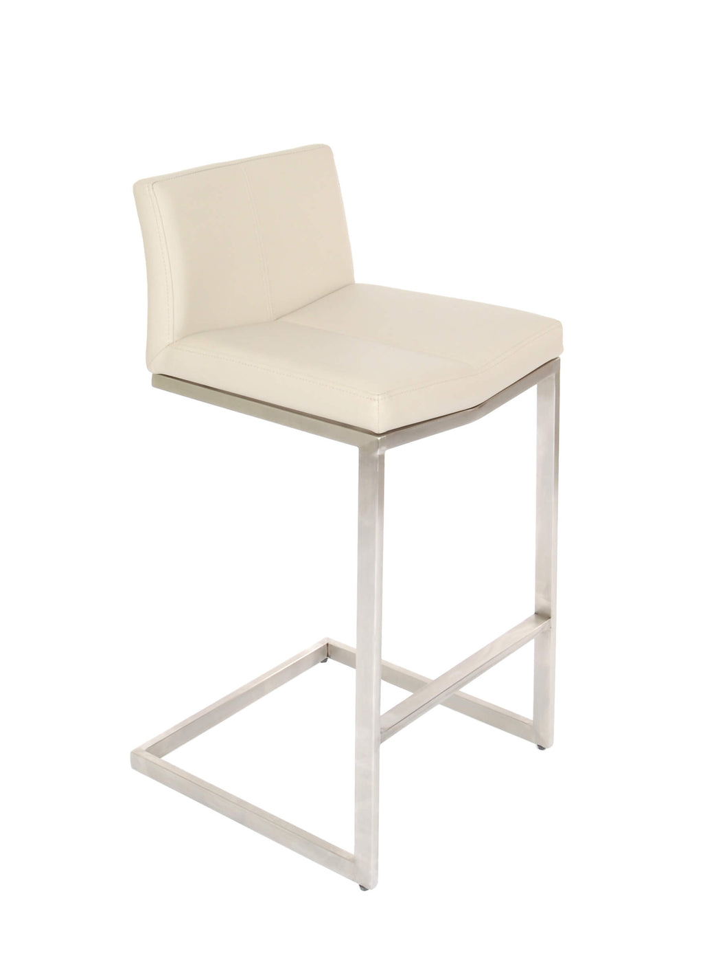 FURNISHINGS' MATE CEE COUNTER TAUPE STOOL SET OF TWO BS 019-TA