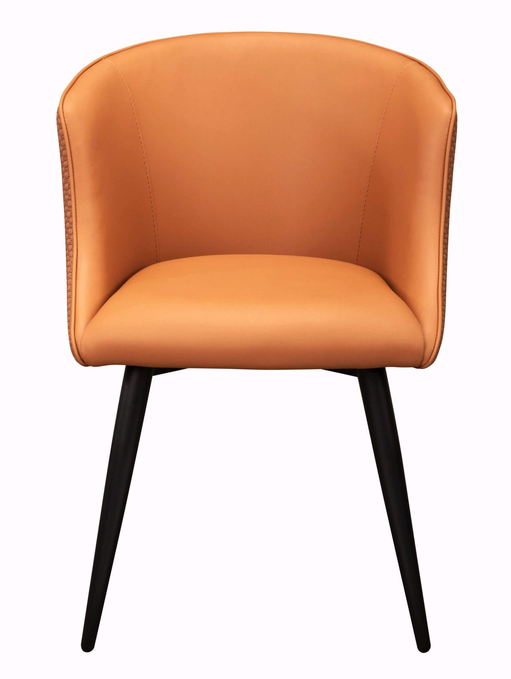 FURNISHINGS' MATE CELINE CHAIR APRICOT SET OF TWO DC 405-APR-MB