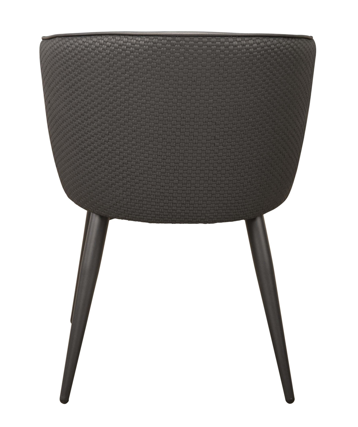 FURNISHINGS' MATE CELINE CHAIR BLACK SET OF TWO DC 405-BL-MB